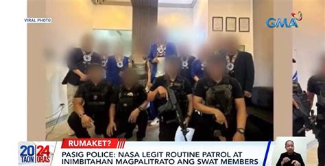 pasig city prosecutor|Netizen who posted SWAT photo online could face cyber libel— .